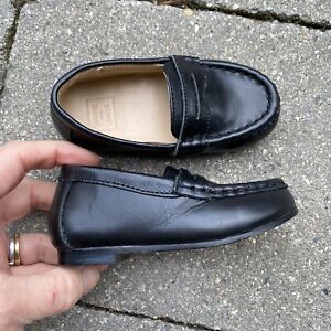 NEW JANIE AND JACK leather baby toddler boy sz 5 loafers dress shoes