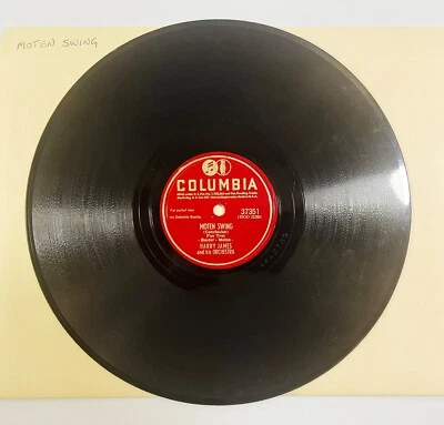HARRY JAMES  - MOTEN SWING  ~  78 RPM #37351 Foto 1 de 4