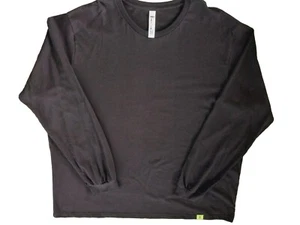 Menschen Herren XL Workwear/Outdoor Airlume Jersey Langarm T-Shirt schwarz Baumwolle - Bild 1 von 16