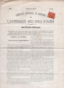 Isola di Ischia. Ricostruzione dopo il terremoto di Casamicciola del 28/07/1883 - Foto 1 di 3