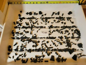 black accessories Lego Technic Bionicle Lot Parts ship space star wars 41b18 - Picture 1 of 5