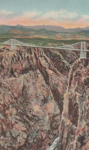 World's Largest Suspension Bridge Over The Royal Gorge. Colorado. - Picture 1 of 2