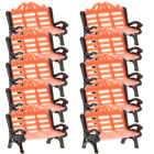  10 pièces canapé miniature chaise d'extérieur décoration de table tissu canapé jouet