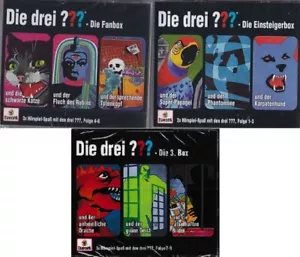 9 CDs * DIE DREI ??? (FRAGEZEICHEN) - FOLGEN 1-9 (CD BOX 1+2+3) SET # NEU OVP = - Bild 1 von 1