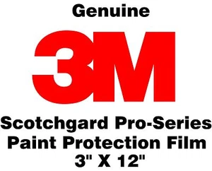 "Sujetador transparente 3M Scotchgard Pro Series película protectora de pintura rollo a granel 3"" x 12" - Imagen 1 de 3