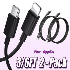 USB C to iPhone Charger Cable For iPhone SE 3rd Gen/SE (2022) Fast Charging Cord - Picture 1 of 20