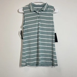 Nike Dri Fit Polo Standard Top Women S Golf Collared Button Casual Athleisure - Picture 1 of 14