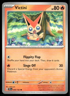 SV05: Temporal Forces #030/162 Victini - Image 1 of 2