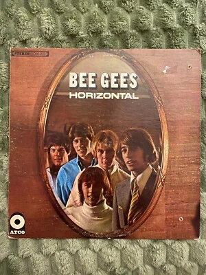 THE BEE GEES- Horizontal -Vinyl Album Record Lp-ATCO- - Image 1 of 3