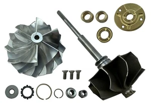 Billet Wheel Turbo Upgrade Kit FOR Golf R GTI MK7 TT TTS S3 2.0L Gen3 IS38 500HP - Picture 1 of 2