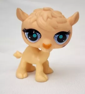 Auténtico Bolso Ciego Littlest Pet Shop #2791 Camel Melocotón Punto Azul Estrella Ojos LPS - Imagen 1 de 6
