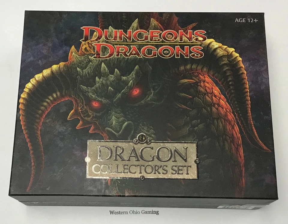 Dungeons and Dragons Dragon Miniatures Collector's Set Wizards of The Coast 2011
