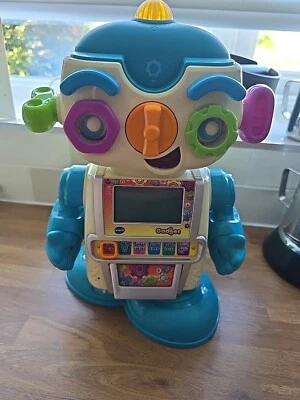 Vtech Cogsley Learning Robot Toy Play Interactive  (not working, for parts) - Image 1 of 4