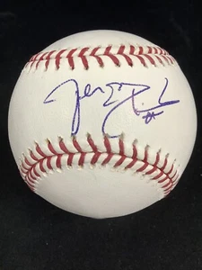 Jake Peavy Signed Baseball OMLB Giants Padres Cy Young Autograph PSA/DNA - Picture 1 of 7