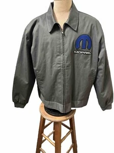 Mopar JH Design Arbeitskleidung Jacke Mantel grau bestickt gesteppt Herren 2XL - Bild 1 von 12