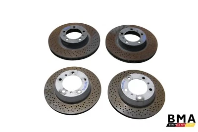 Porsche 982 718 Cayman Boxster Front & Rear Brake Disc Rotors 2017 - 2024 OEM - Image 1 of 4