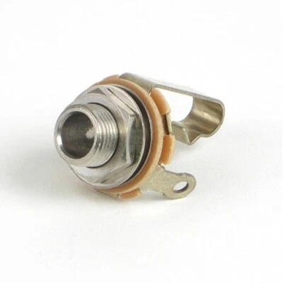 Switchcraft 1/4" Mono Output Jack Socket for Electric Guitars # 11 SC-11 SC11 - Image 1 of 2