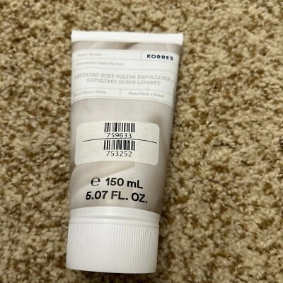 Korres Refining Body Polish Exfoliator 5.07 fl oz New - Image 1 of 3