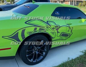 FOR CHALLENGER Bee Decal Vinyl KIT SUPER BEE SCAT PACK 6.4 - Picture 1 of 4