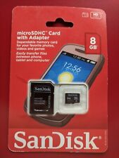 SanDisk microSDHC 8GB Class 4 - MicroSDHC Card - Retail - SDSDQR-8192