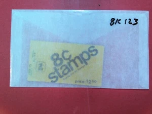 Folleto de estampillas de Estados Unidos - Scott #BK123 - Eisenhower 8 centavos - Imagen 1 de 1