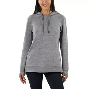 Spyder Ladies Hoodie Tunic Length Dark Gray M / Medium - Picture 1 of 4