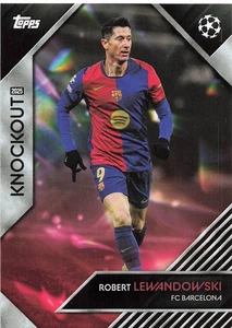2024/25 Topps knockout UCC Robert Lewandowski Fc Barcelona - Picture 1 of 3