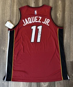 Jaime Jaquez Jr Signed NBA Miami Heat Jersey UCLA Autograph Auto Proof - Picture 1 of 7