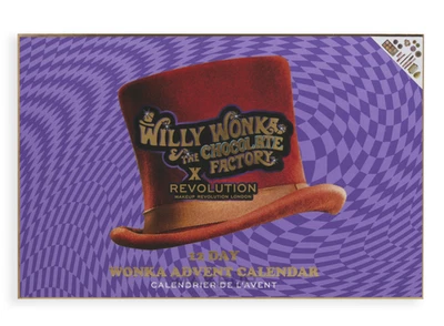 Makeup Revolution Wonka Advent Calendar Christmas Toy Set Holiday Gift - Image 1 of 4