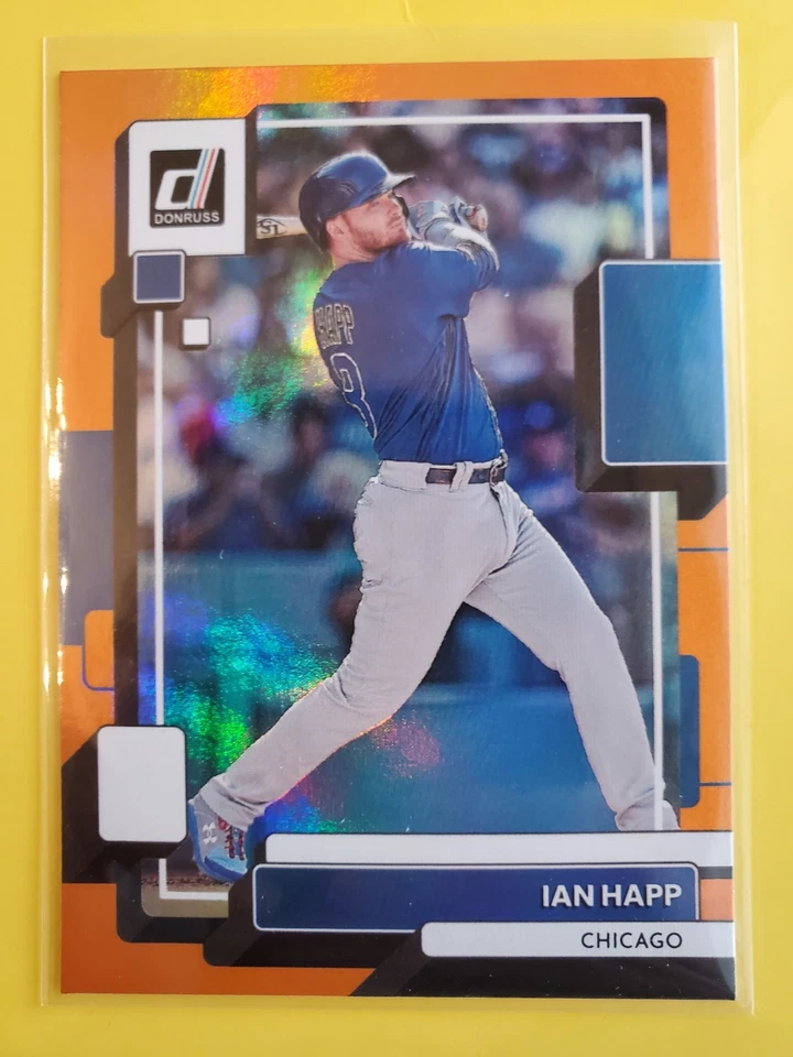 Donruss Holo Orange 2022 #127 Ian Happ - Chicago Cubs Foto 1 de 1