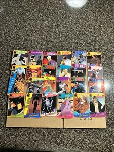 Tiger Barcodzz 1994 Batman & Robin Card Complete 24 Cards Set V RARE - NO COMPS! - Bild 1 von 10