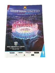 West Ham United v West Bromwich Albion - Div One - 30/3/2013 - Picture 1 of 1