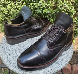 Scarpe eleganti giovedì vintage pelle marrone fatte a mano taglia:11 ho in nero a - Foto 1 di 19