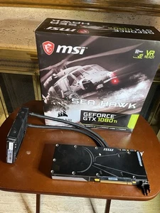 MSI Sea Hawk EK GeForce GTX 1080Ti 11GB in Original box - FOR PARTS - Picture 1 of 6