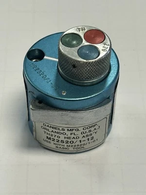 Conjunto de cabezal de torreta DANIELS DMC TH270 M22520/1-12 Foto 1 de 2