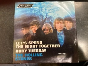 The Rolling Stones: Ruby Tuesday/Let's Spend... sleeve Only - Picture 1 of 2