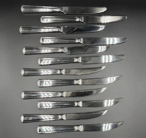 12-Piece Set of Wallace Whitney American Chippendale Knives, Steak + Dinner - Picture 1 of 4