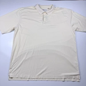 Camisa Polo Tehama 3XL Hang ’Em Dry Pima Mezcla Algodón Beige Manga Corta Golf - Imagen 1 de 10