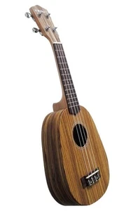 Suzuki Musical Instrument Corporation UKS-PA-ZB 23-Inch Ukulele, Zebra Wood - Picture 1 of 3