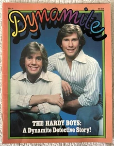 Vintage #41 Dynamite Magazine Hardy Boys Shaun Cassidy Parker 1977 Scholastic - Imagen 1 de 8