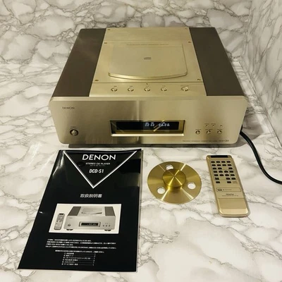 DENON DCD-S1 Reproductor de CD Disco Compacto con Abrazadera de Cable Remoto ... - Imagen 1 de 4