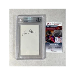 Van Morrison Autograph Signed Photo – Beckett & JSA COA Authentic - Picture 1 of 3