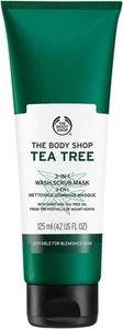 The Body Shop Tea Tree 3-In-1 Wash Scrub Mask, with salicylic acid purify 125ml - Picture 1 of 4
