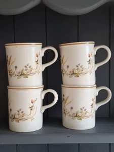 Marks & Spencer Harvest Mugs Set Of 4 Vintage 4" - Picture 1 of 6