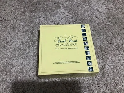 Trivial Pursuit Family Edition Master Board Game 1988 Complete VGC - Image 1 of 4
