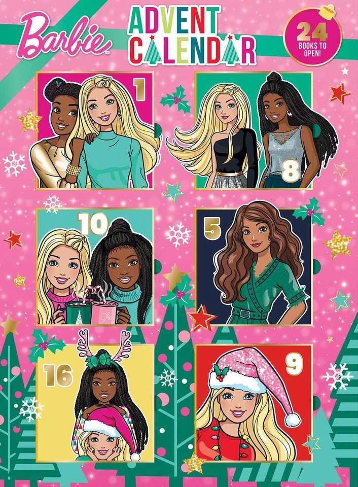 Barbie: Advent Calendar Book Collection (Mattel) Paperback Book - Image 1 of 1