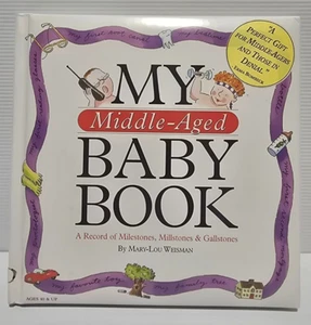 My Middle Aged Baby Book Journal Keepsake for the 'Older' person - Picture 1 of 14