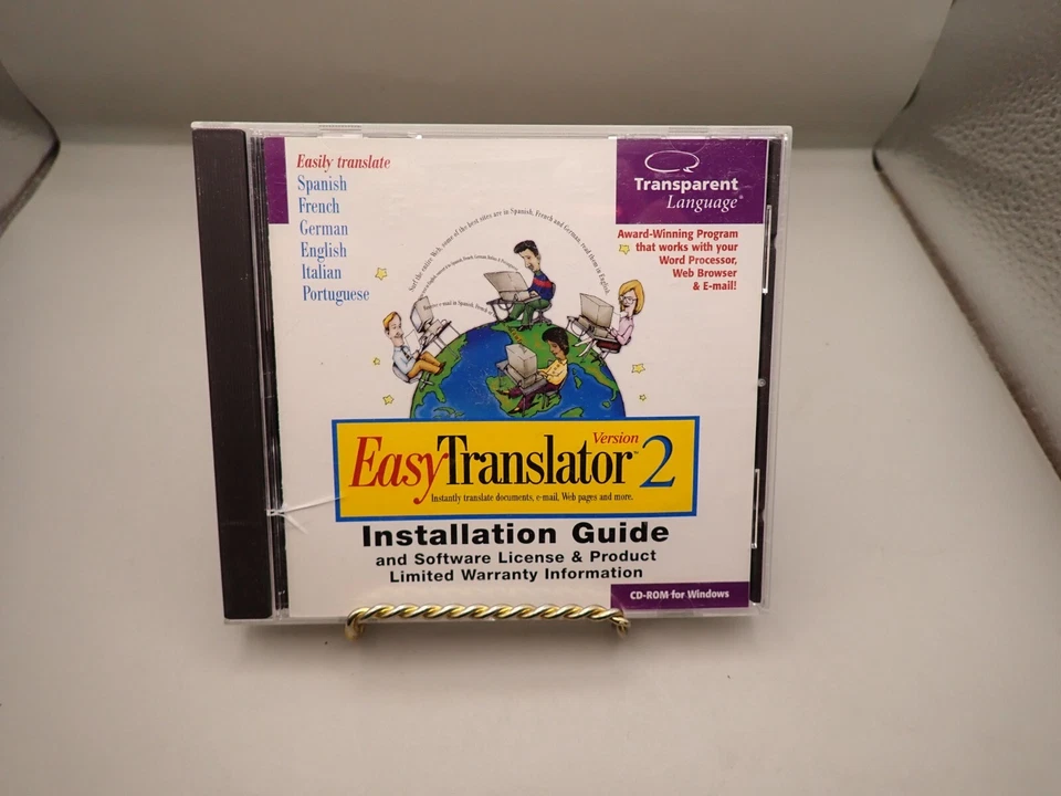 Easy Translator 2 for windows cd-rom F5C - Image 1 of 4