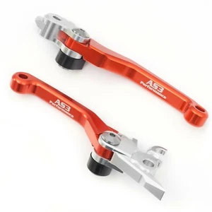 AS3 EMBRAGUE FRENO FLEXI PALANCAS para KTM 125 150 200 450 SX SX-F EXC XC 2009-2013 - Imagen 1 de 6