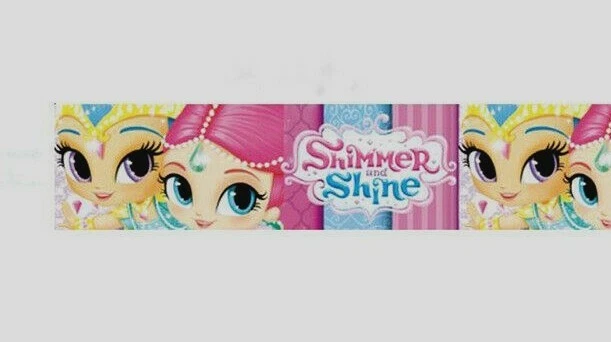 1 INCH 25mm GROSGRAIN RIBBON Hair Bow Supplies WHOLESALE Shimmer and Shine - Image 1 of 1